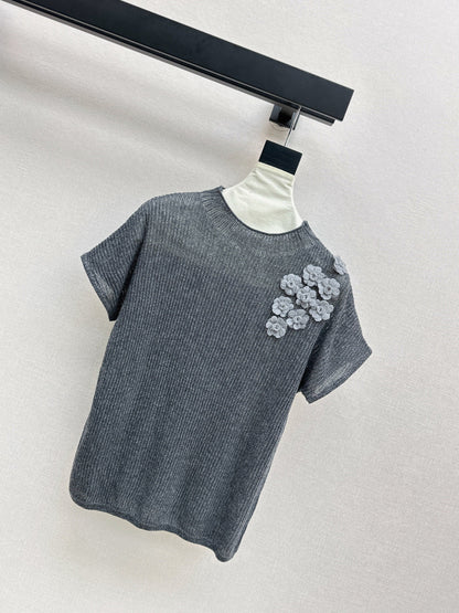 Chan 25fw knitted shirt