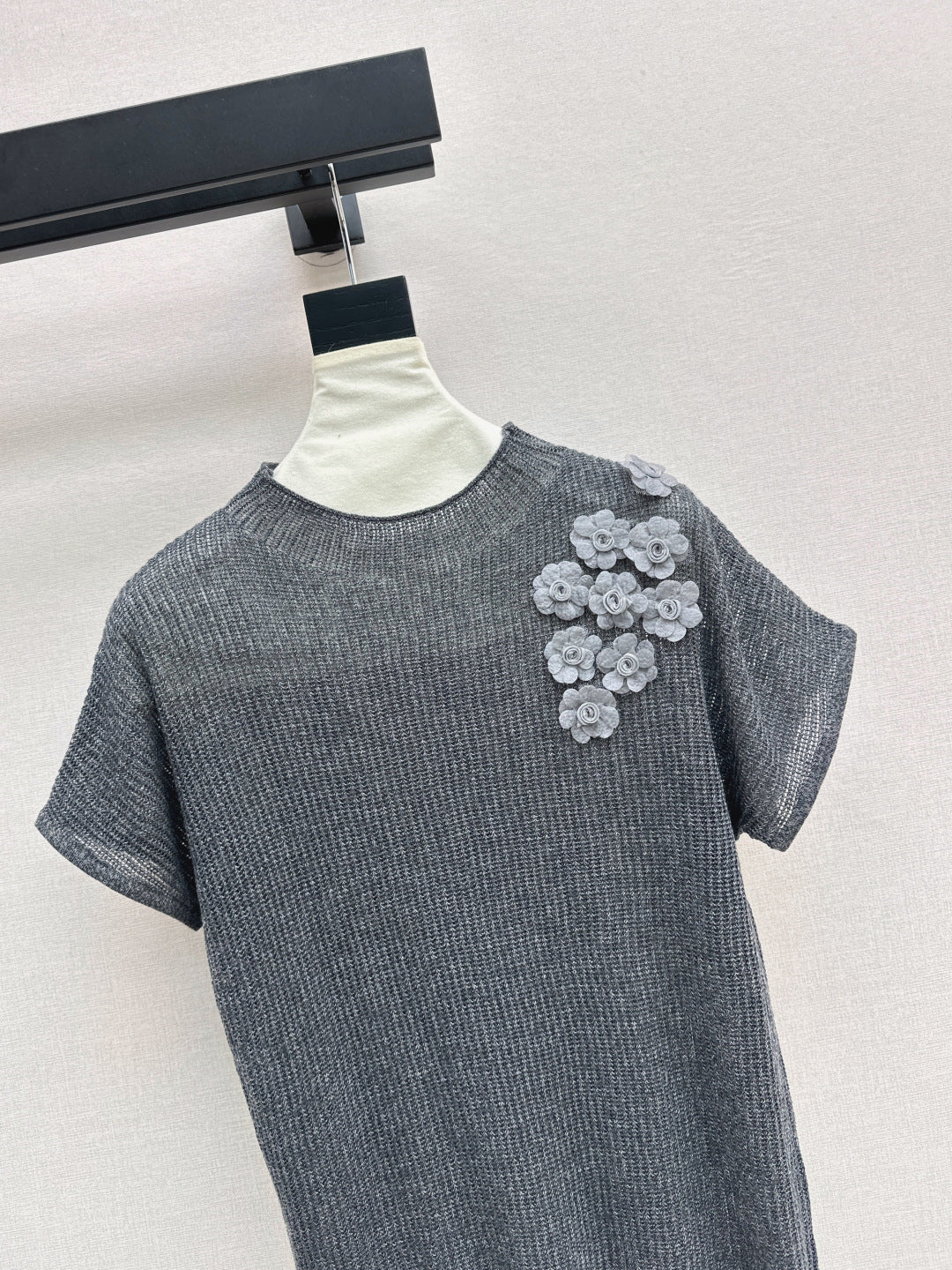 Chan 25fw knitted shirt