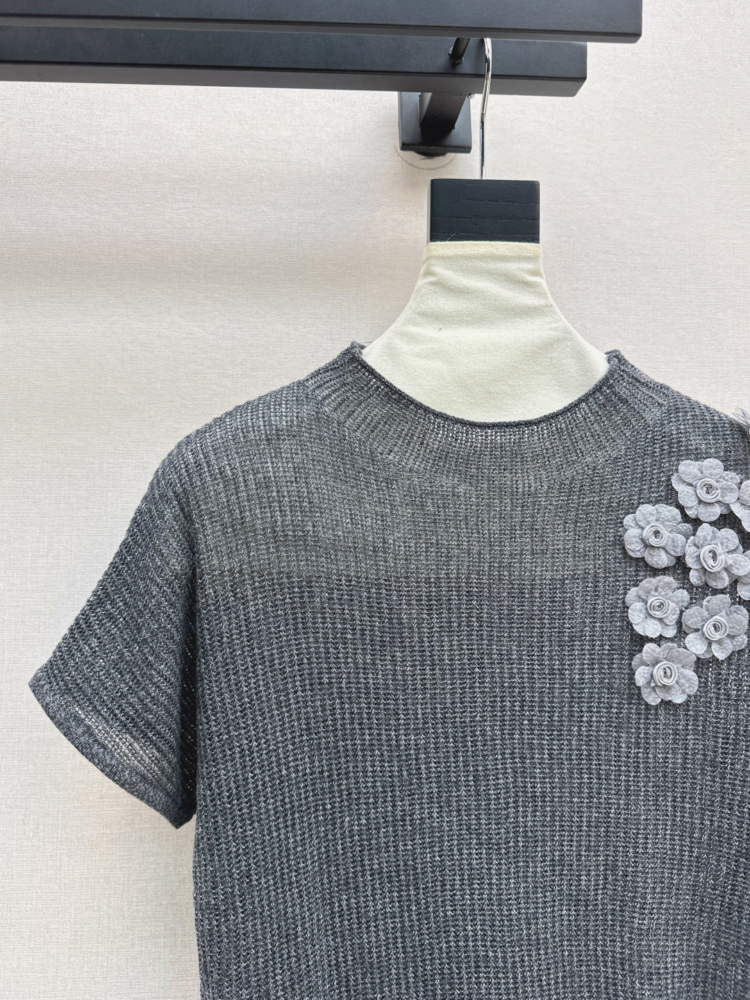 Chan 25fw knitted shirt