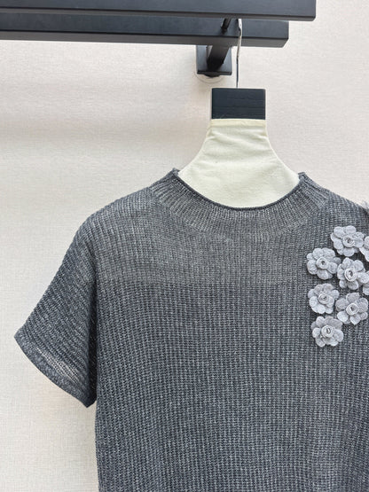 Chan 25fw knitted shirt