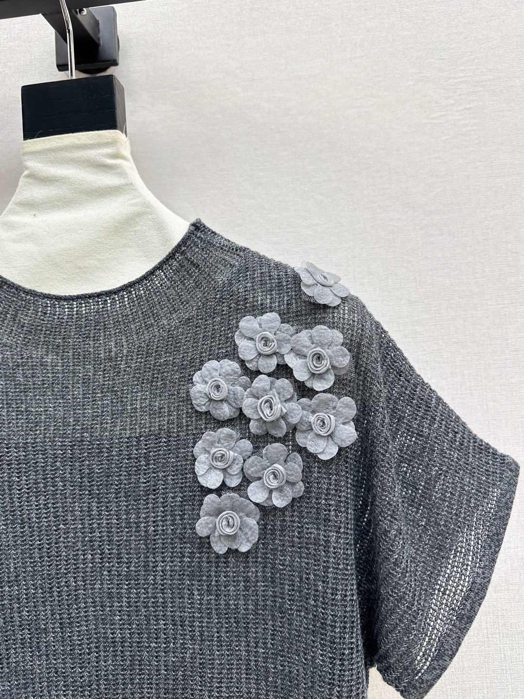 Chan 25fw knitted shirt