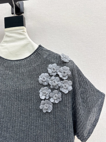Chan 25fw knitted shirt