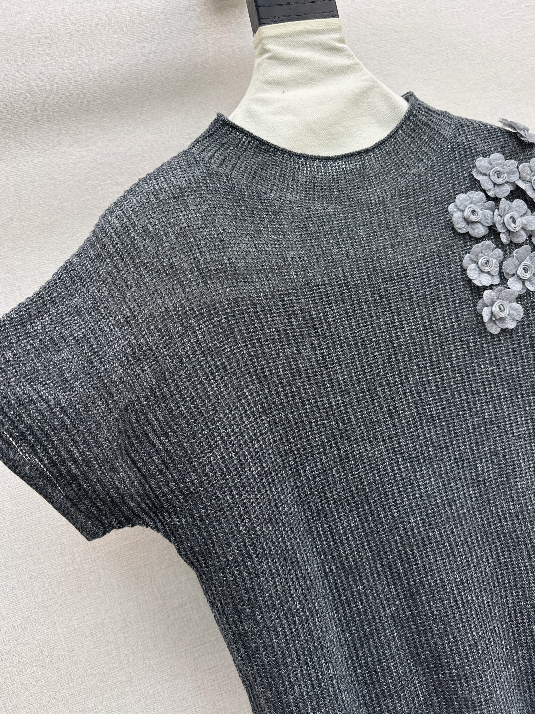 Chan 25fw knitted shirt