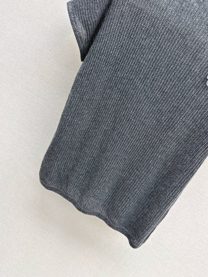 Chan 25fw knitted shirt