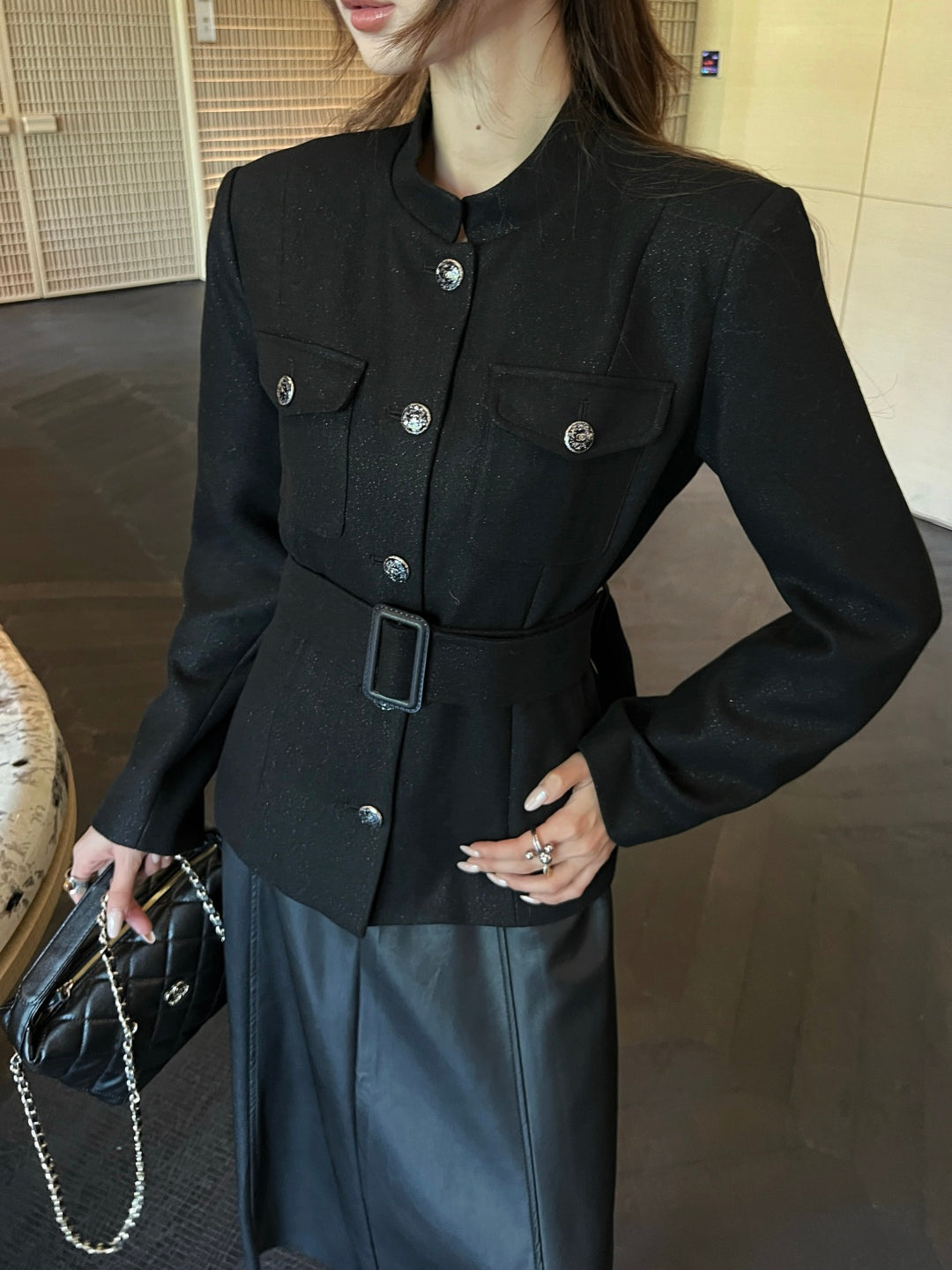 Chan 25fw woolen jacket