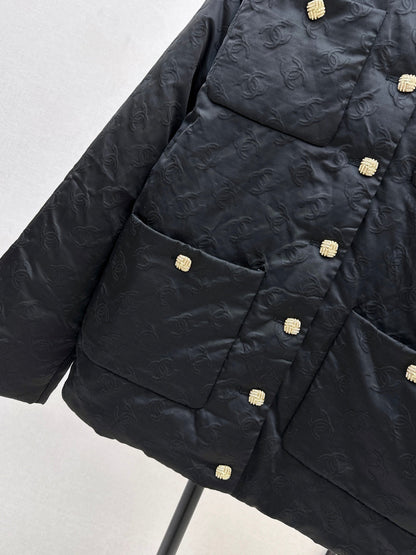 Chan 25fw reversible padded jacket