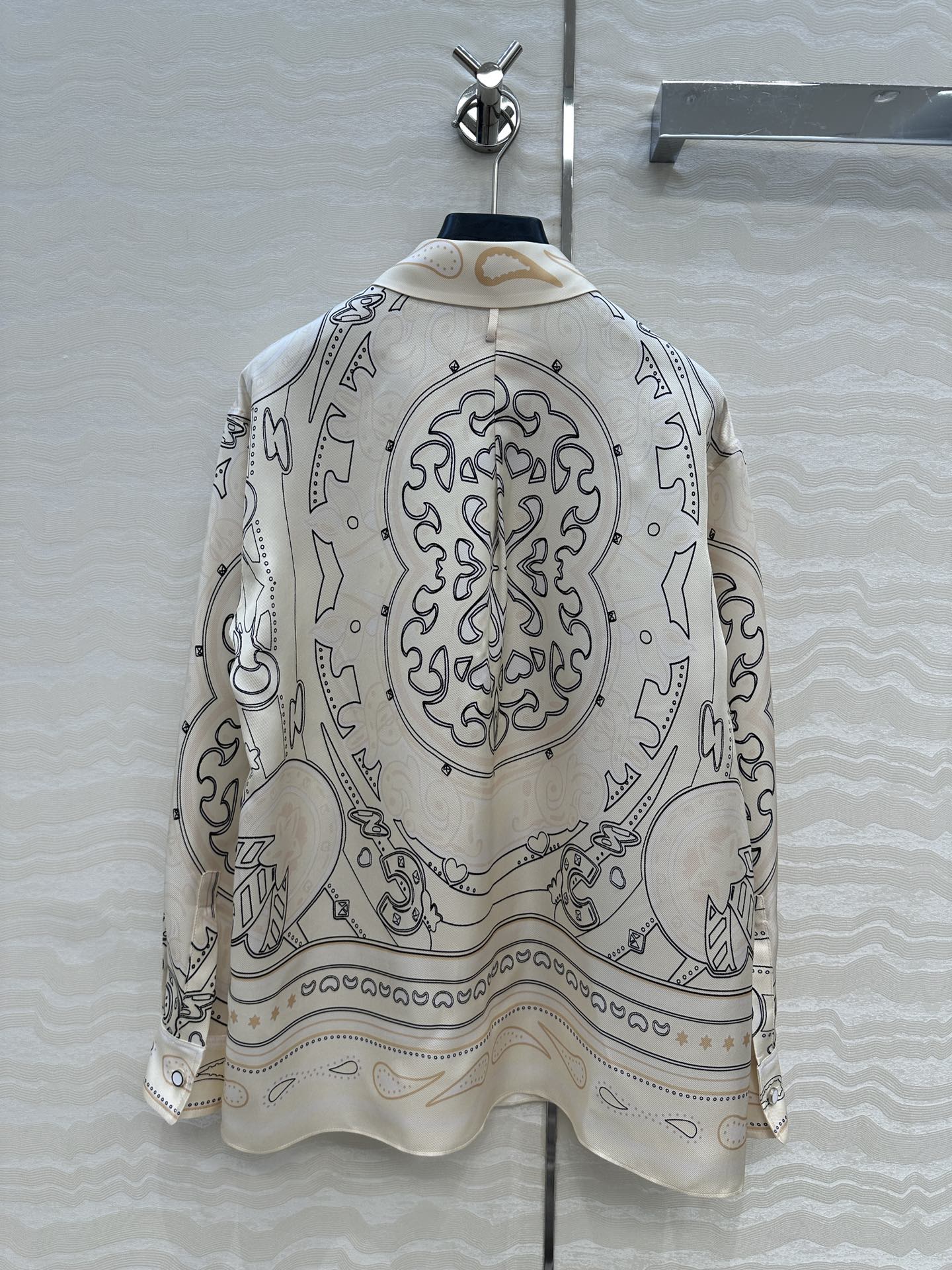 Herm 25fw printed shirt
