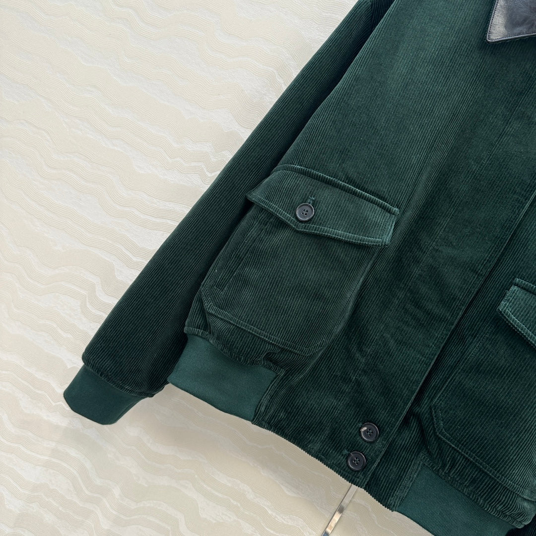 Miu 25fw embroidered jacket