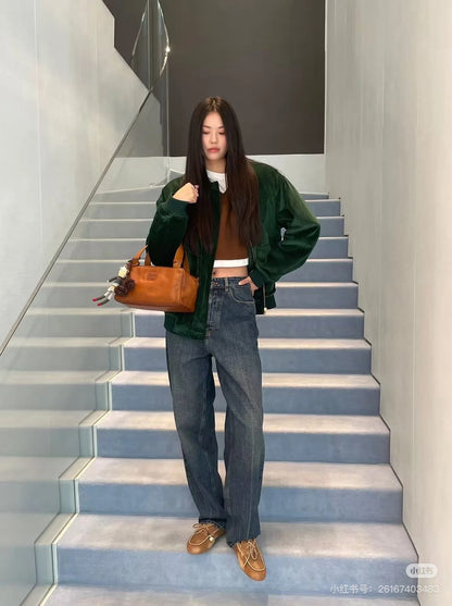 Miu 25fw embroidered jacket