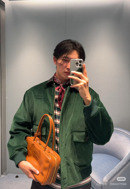 Miu 25fw embroidered jacket