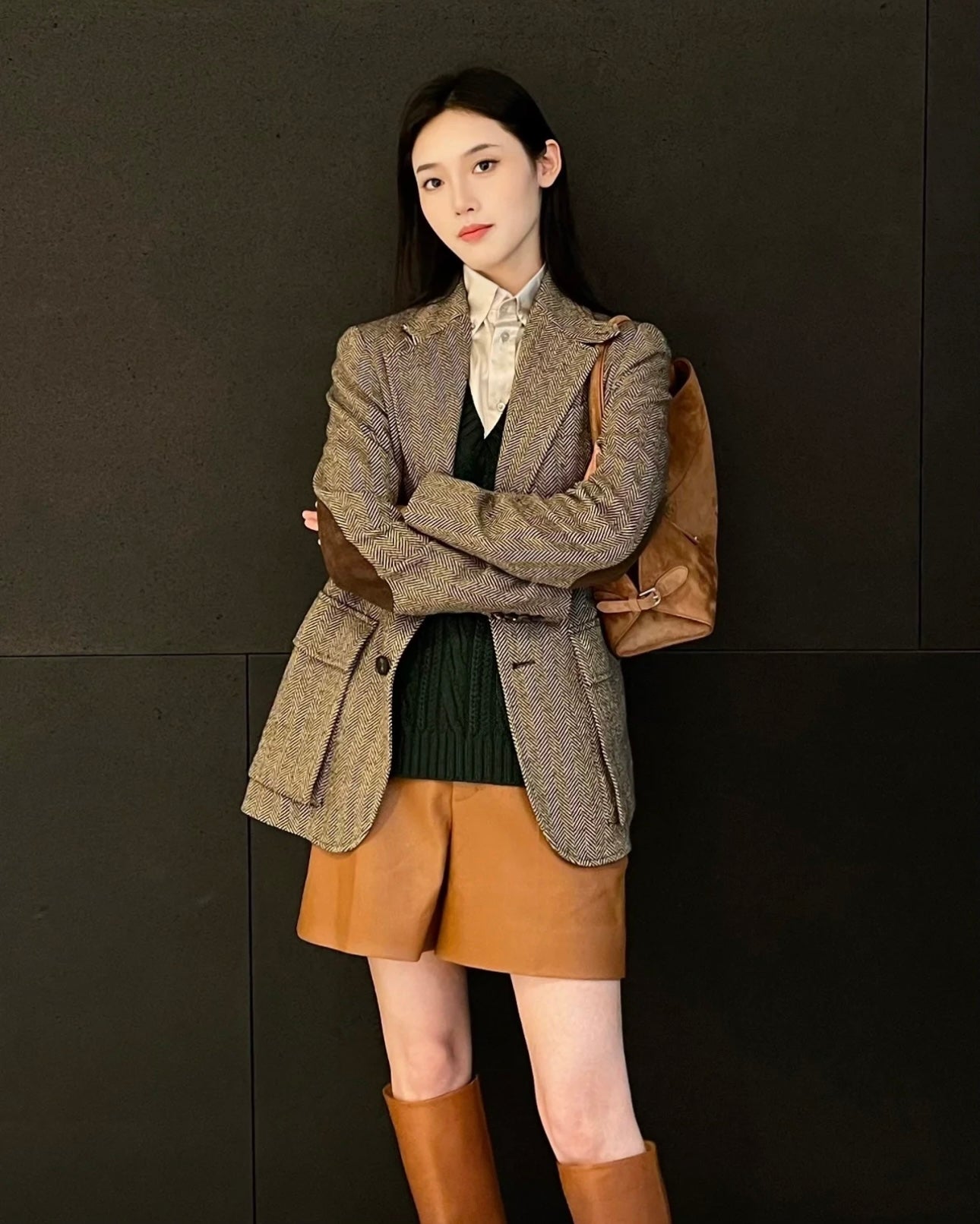 Ralph 25fw leather short