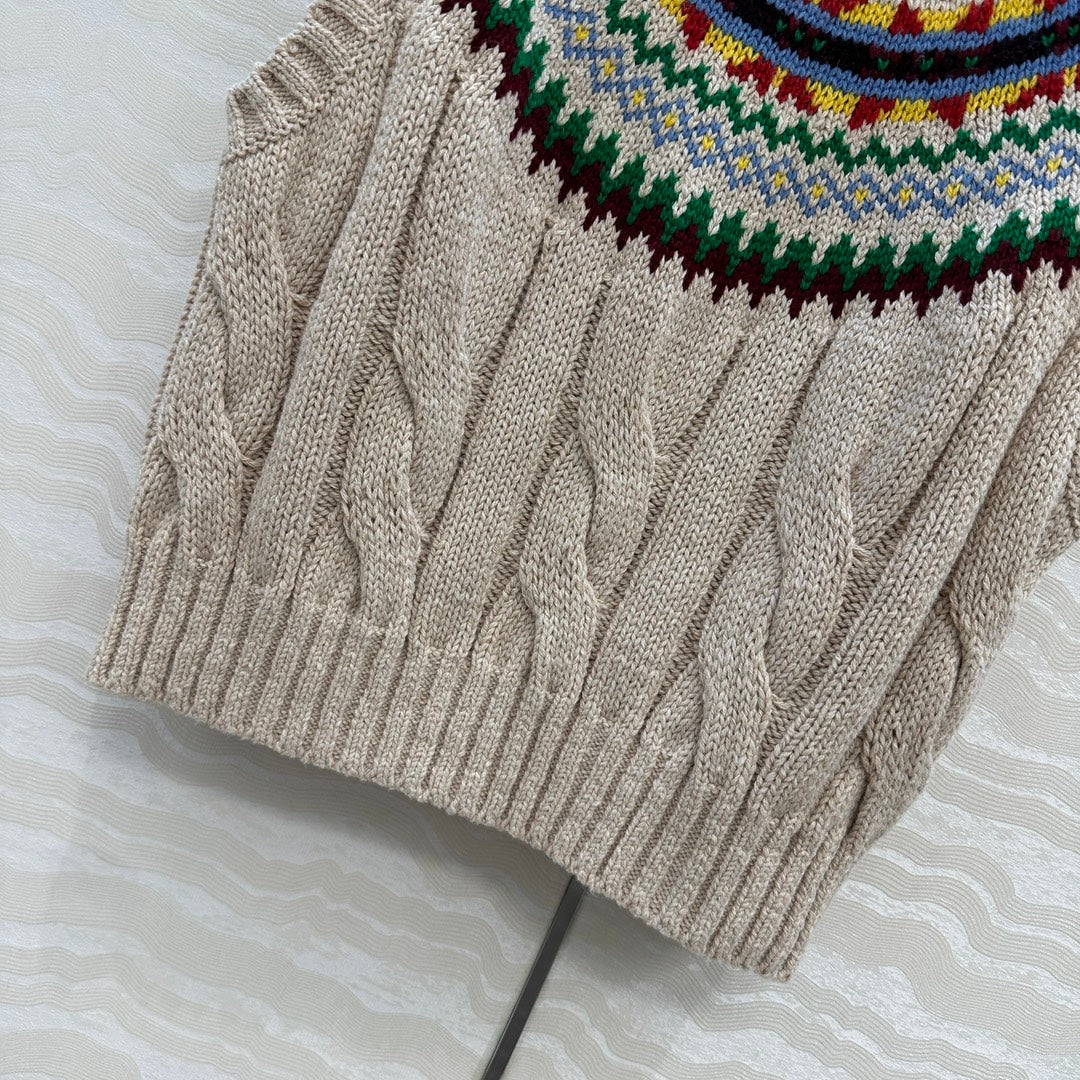 Ralph 25fw jacquard vest