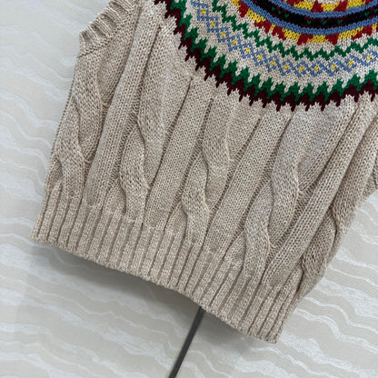 Ralph 25fw jacquard vest