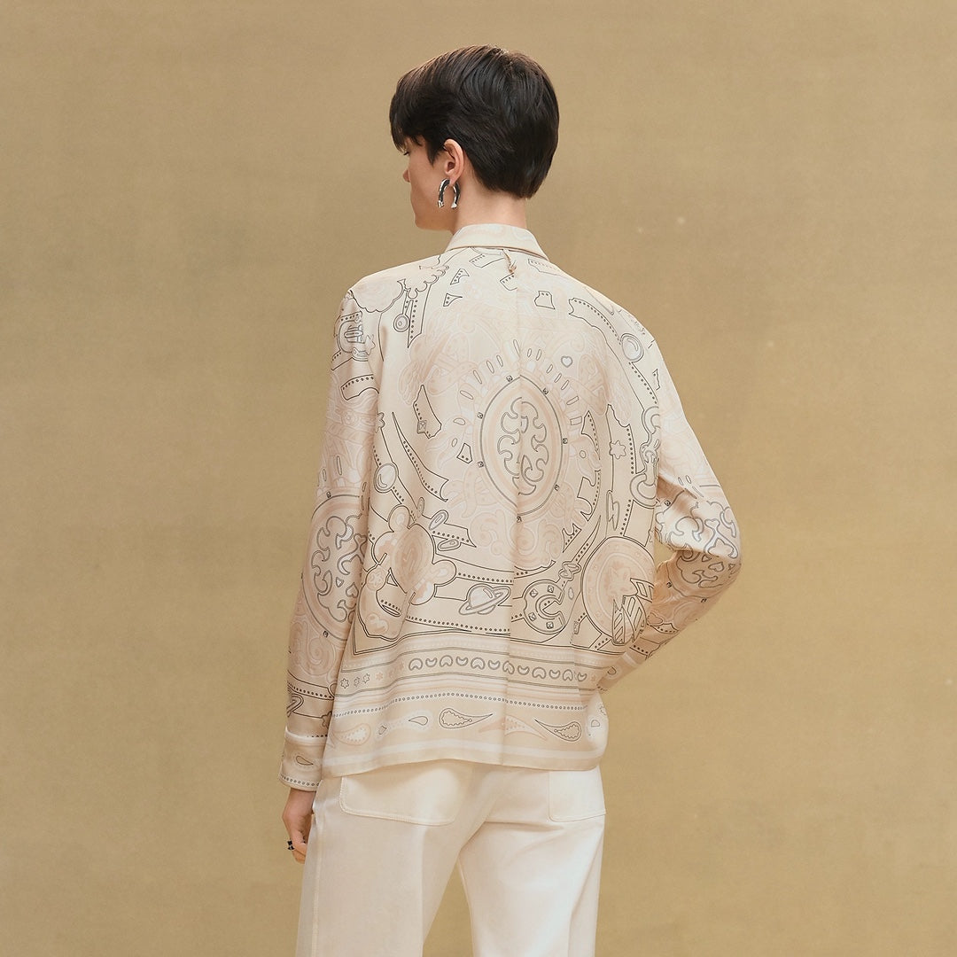 Chl 25fw ruffled cardigan
