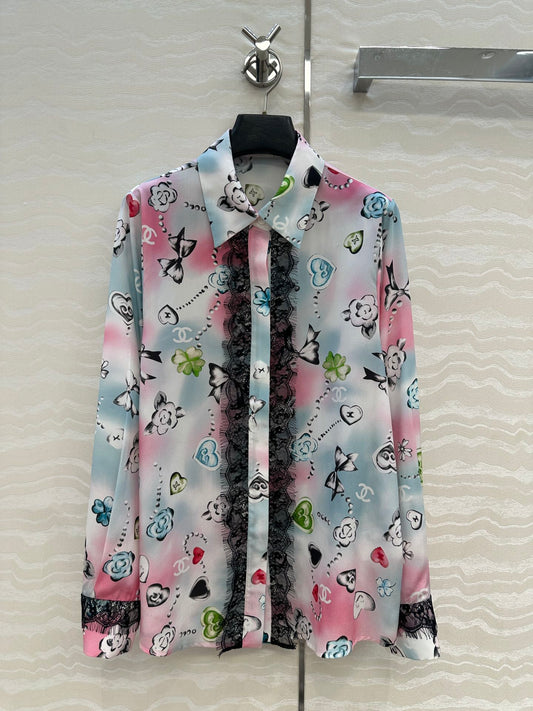 Guc 25fw printed shirt