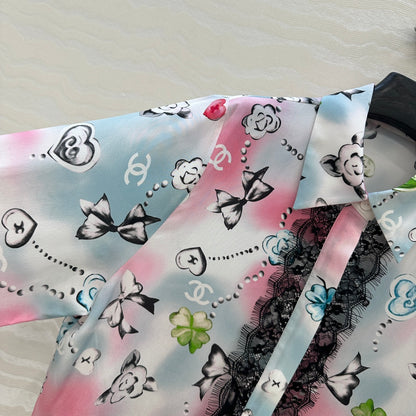 Guc 25fw printed shirt