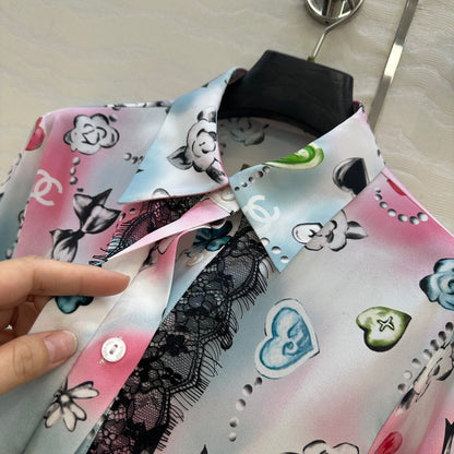 Guc 25fw printed shirt