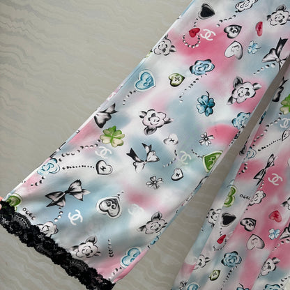 Guc 25fw printed pants