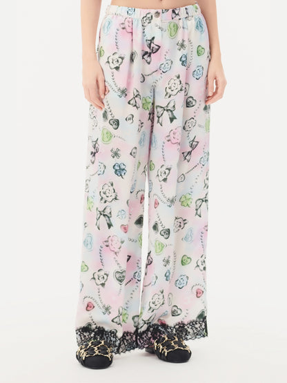 Guc 25fw printed pants