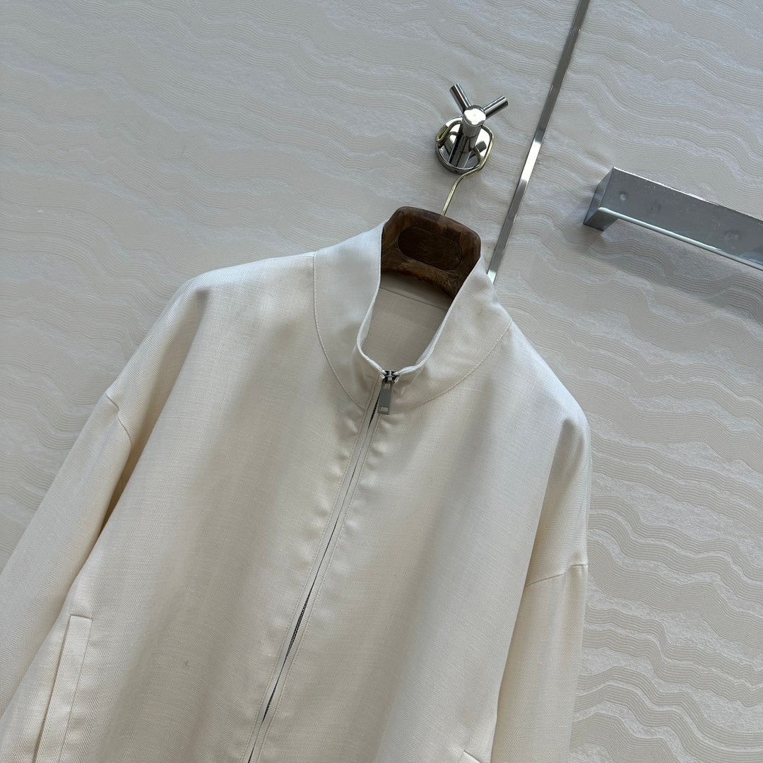Loro 25fw linen jacket