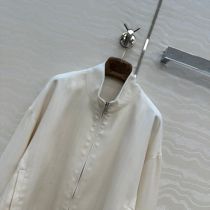 Loro 25fw linen jacket