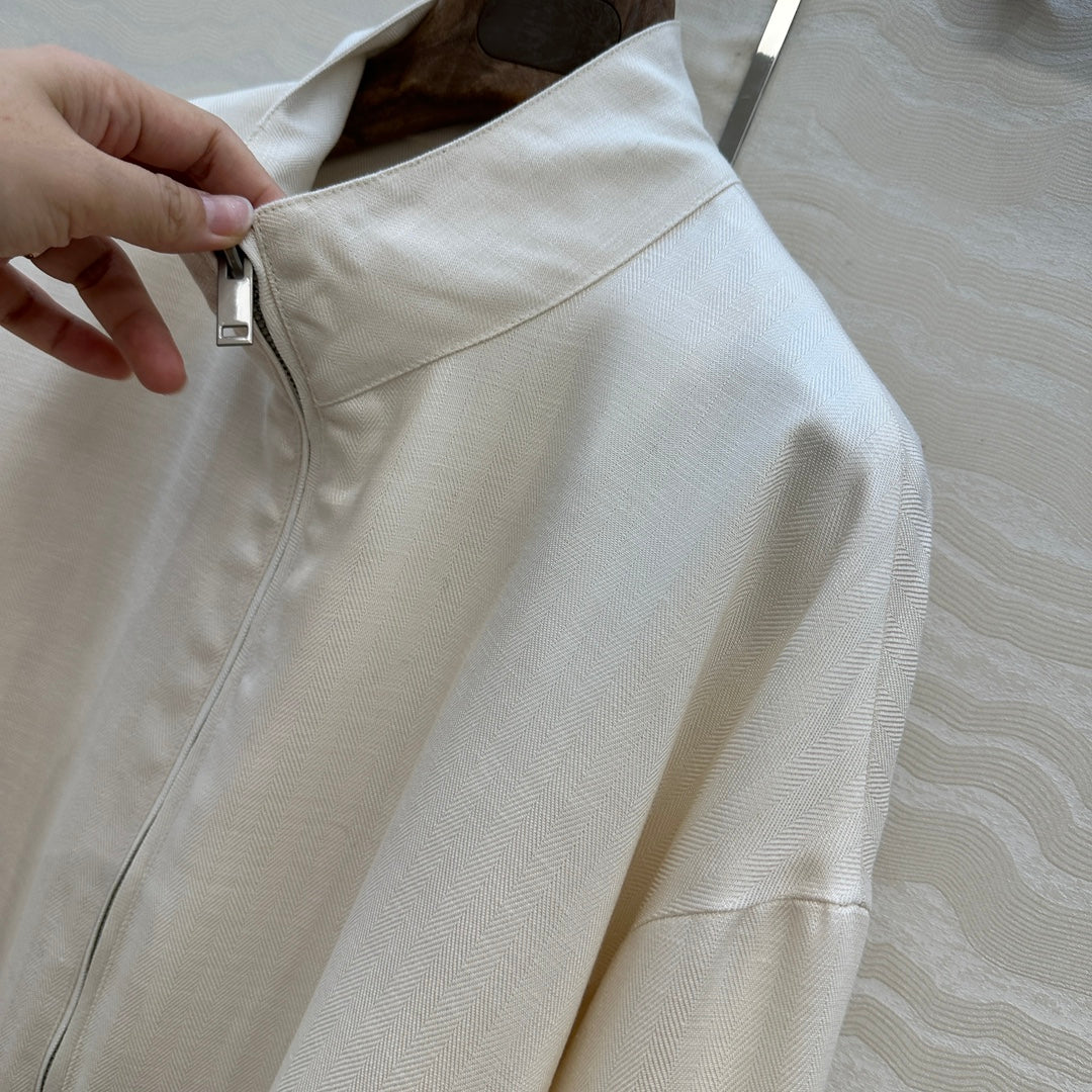 Loro 25fw linen jacket