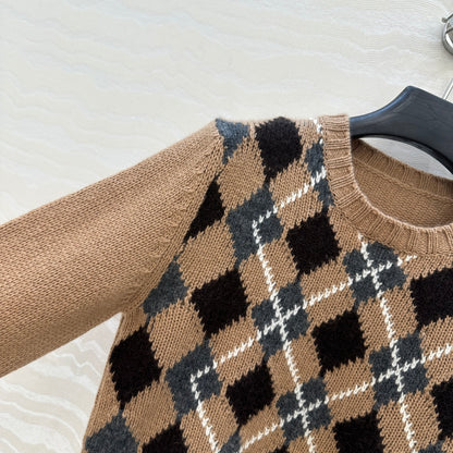 Pra 25fw jacquard cardigan