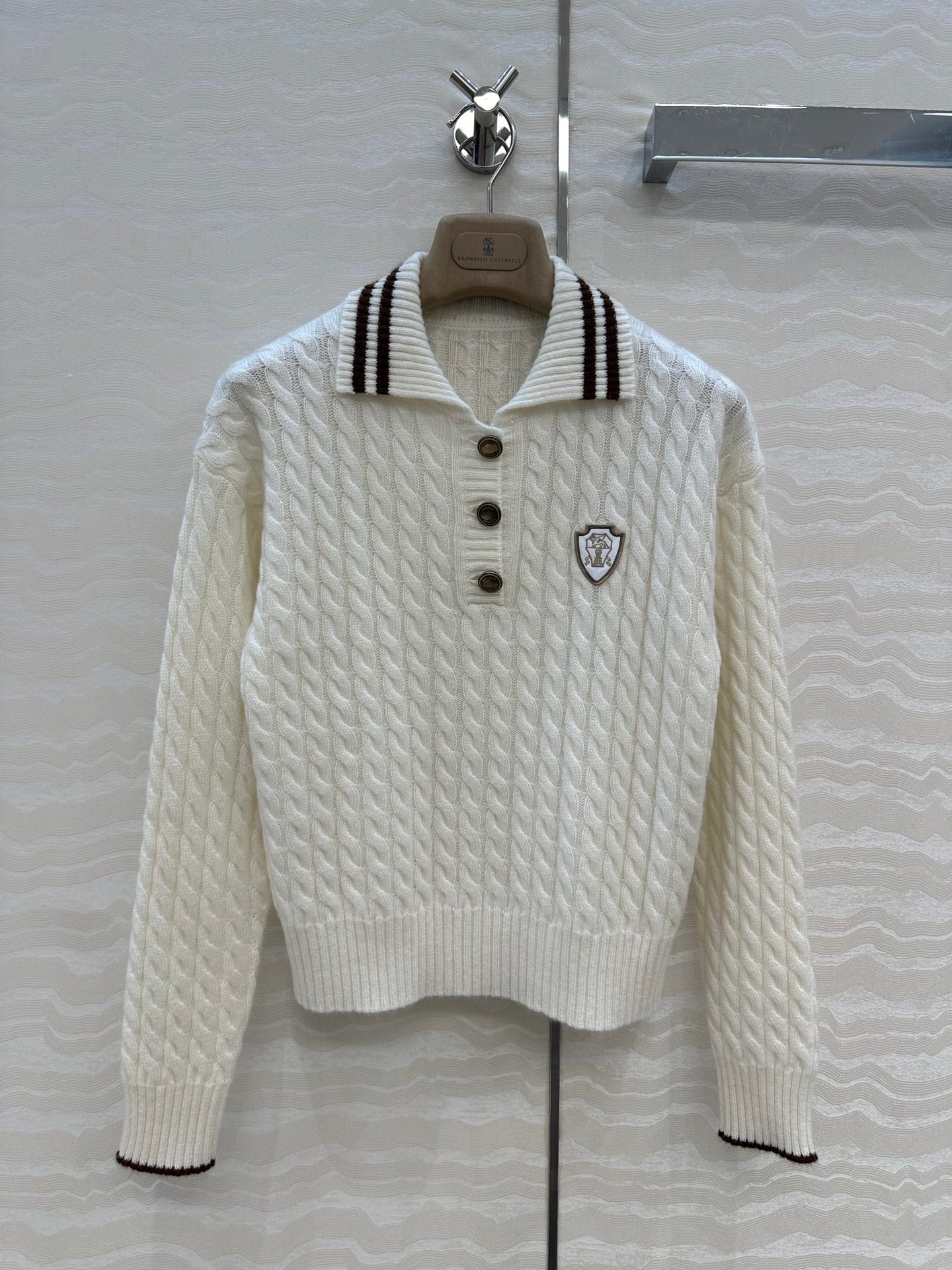 Brune 25fw jacquard Polo