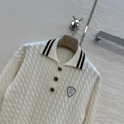 Brune 25fw jacquard Polo