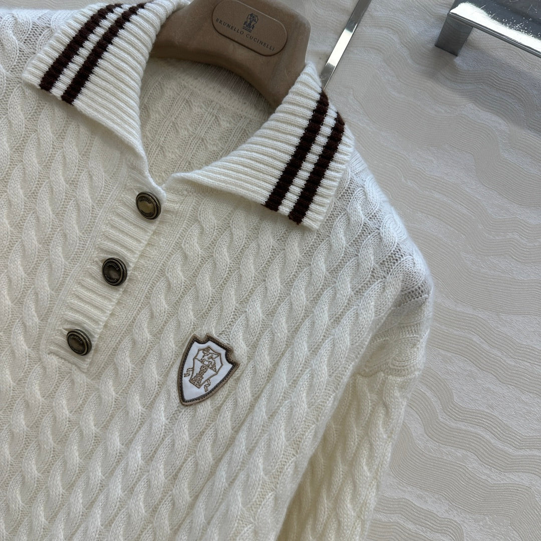 Brune 25fw jacquard Polo