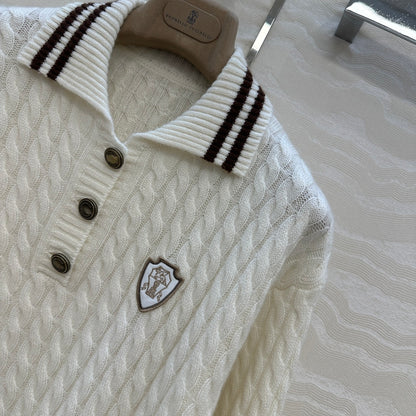 Brune 25fw jacquard Polo