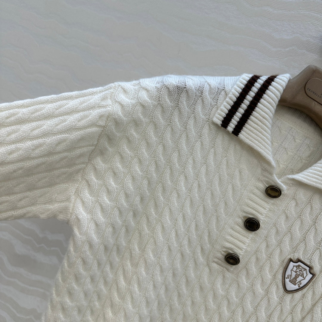 Brune 25fw jacquard Polo
