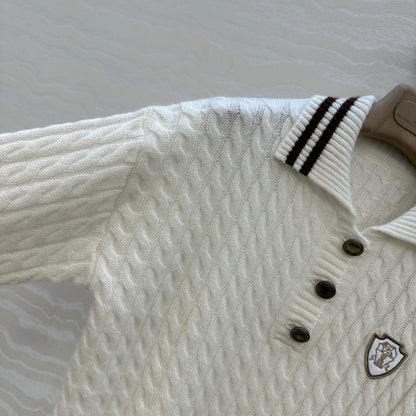 Brune 25fw jacquard Polo