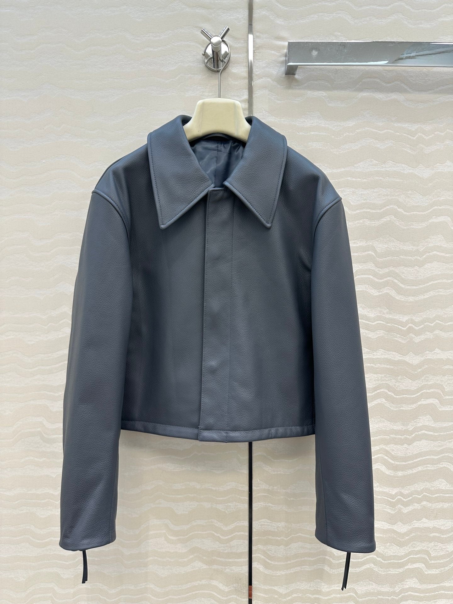 Lem 25fw leather jacket