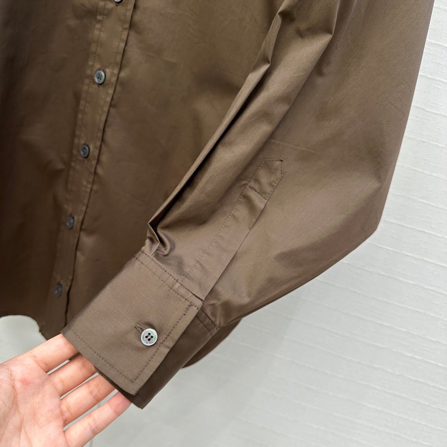 Bruen 25fw buttons shirt
