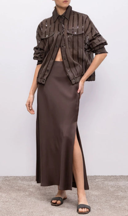 Brune 25fw all-matchskirts