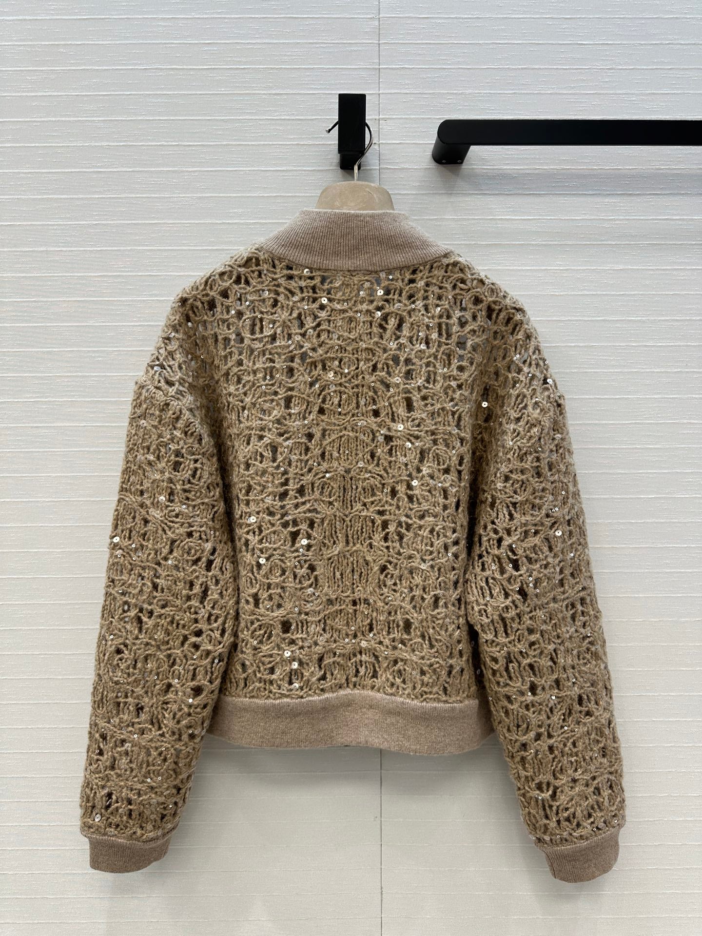 Brune 25fw embroidered cardigan