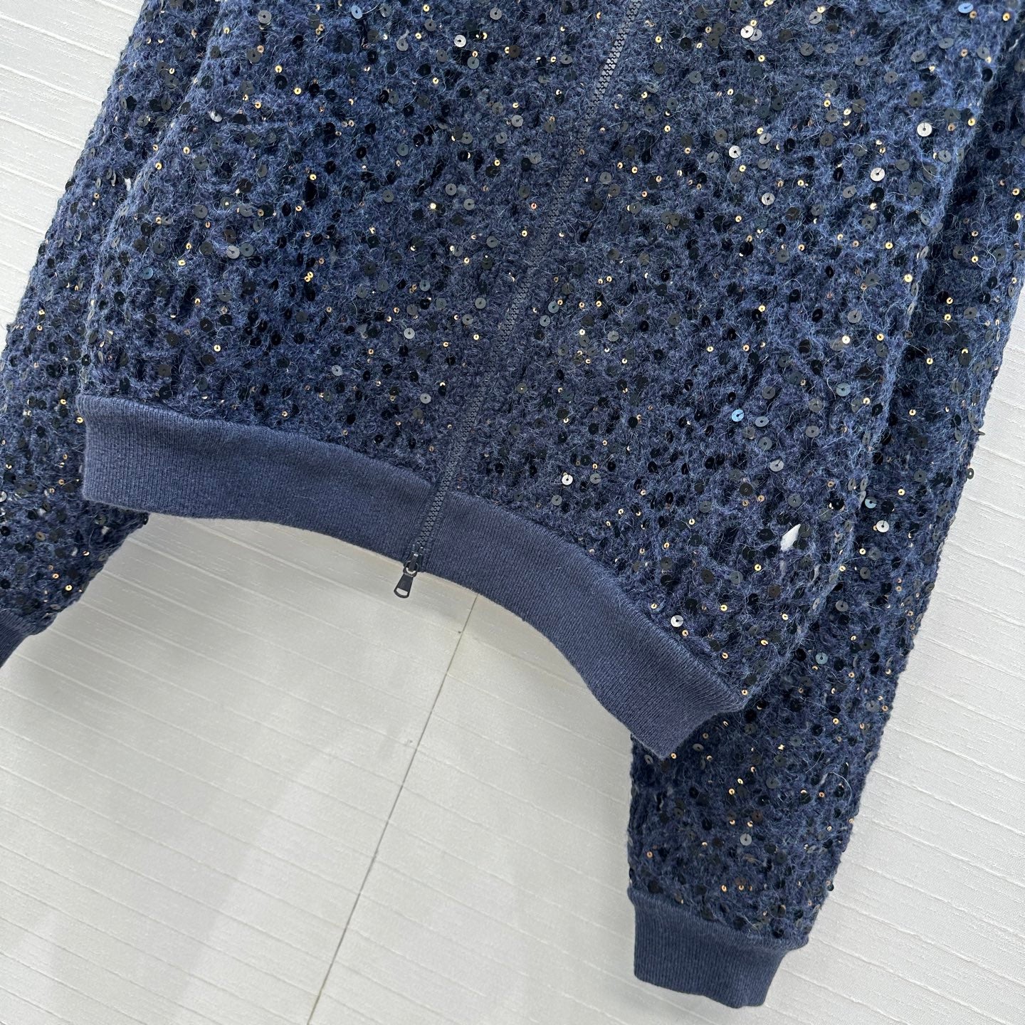 Brune 25fw embroidered cardigan