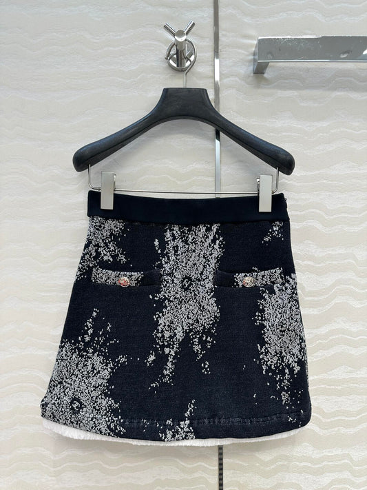 Guc 25fw jacquard skirts