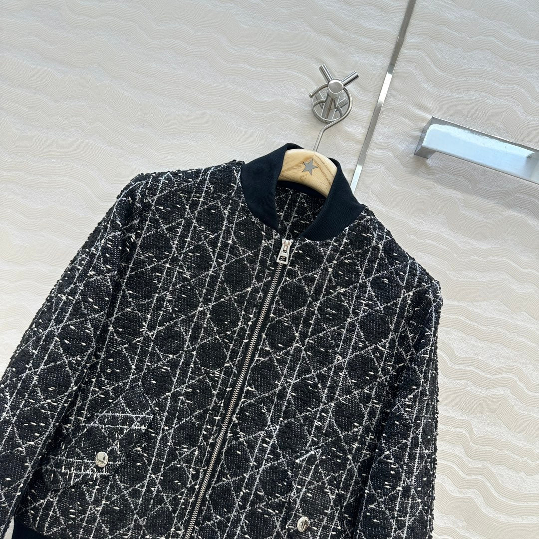 CD 25fw jacquard jacket