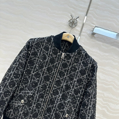 CD 25fw jacquard jacket