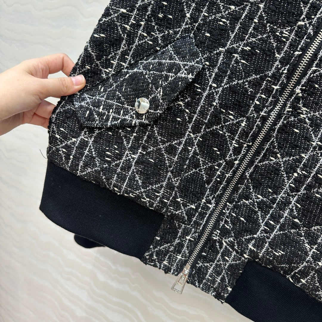 CD 25fw jacquard jacket