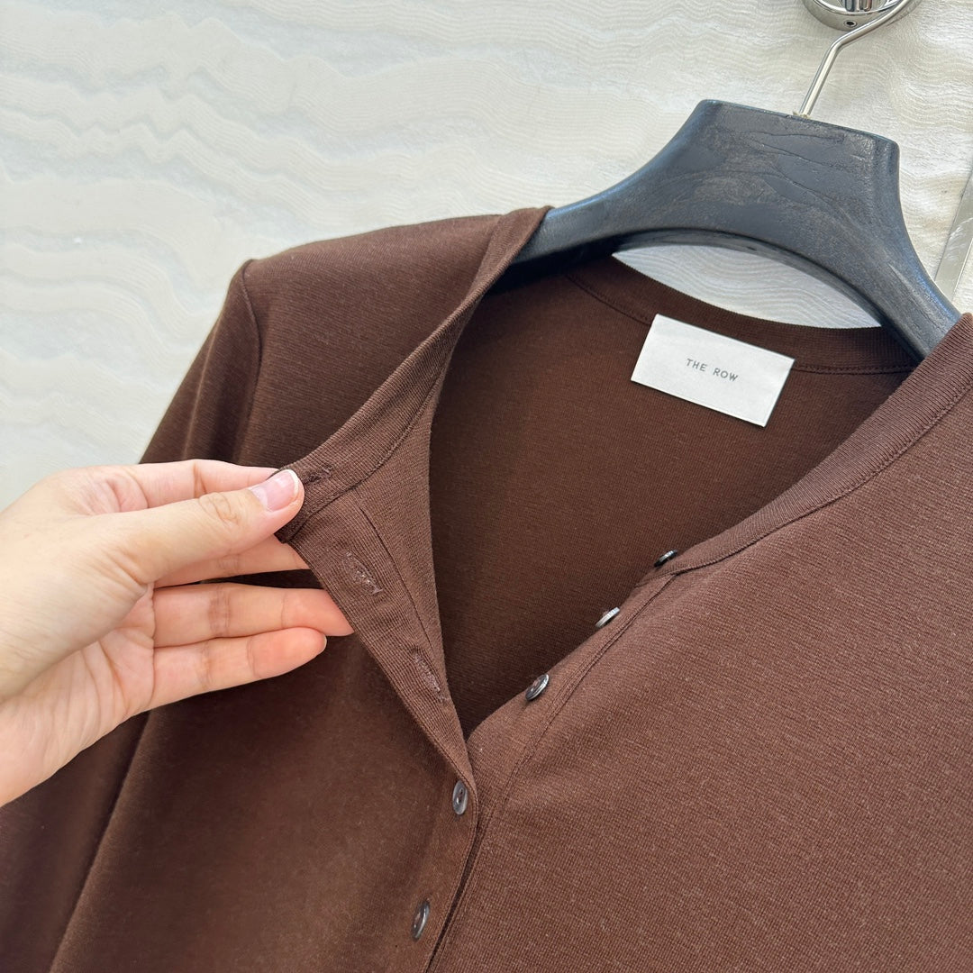 Row 25fw all-match shirt