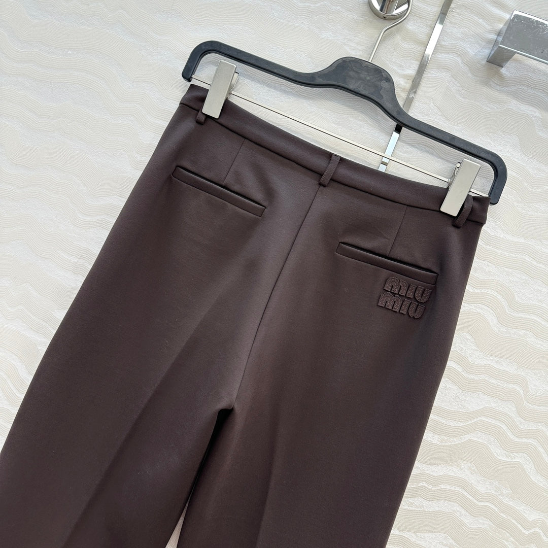 Miu 25fw all-match pants