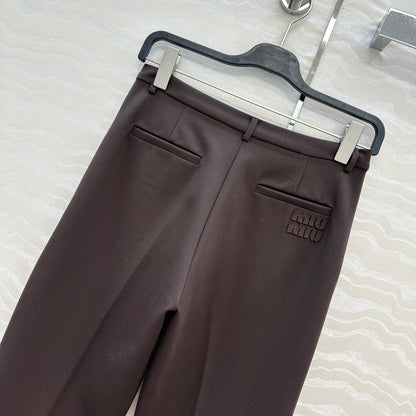 Miu 25fw all-match pants