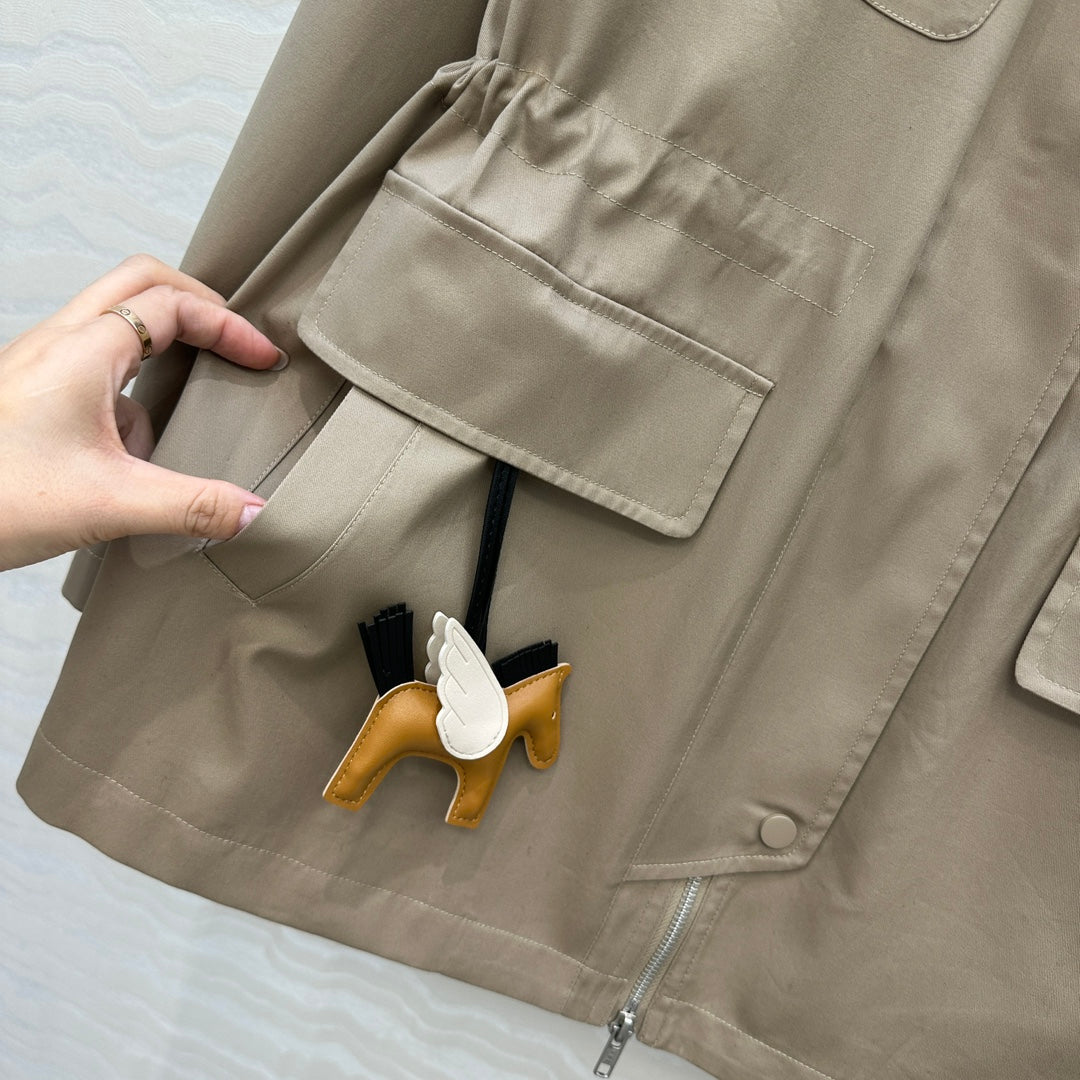 Herm 25fw trench coat