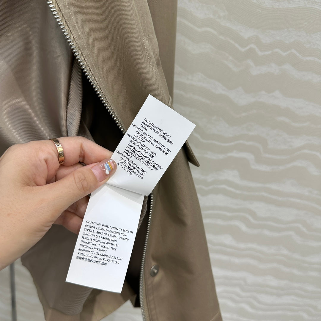 Herm 25fw trench coat