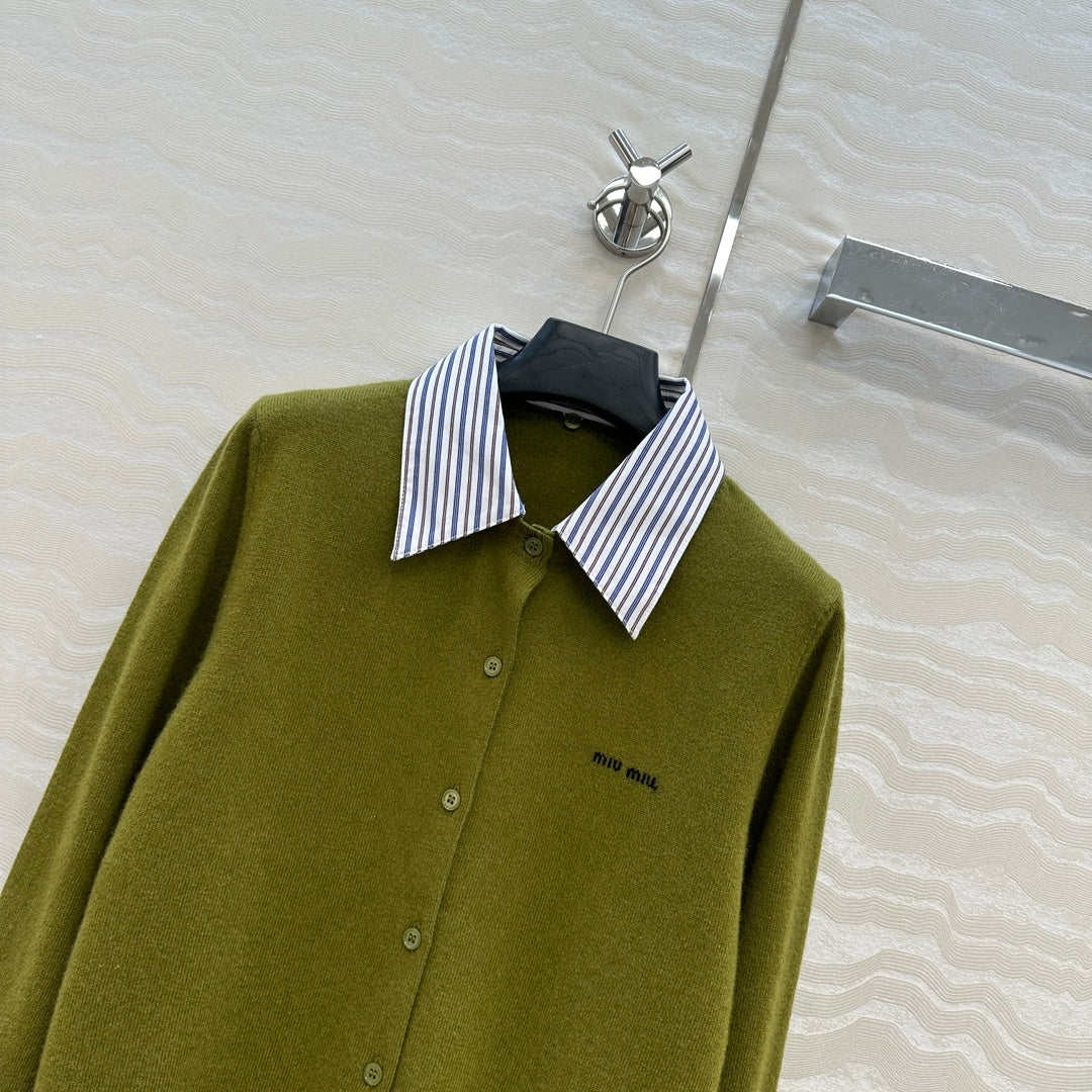 Miu 25fw all-match cardigan