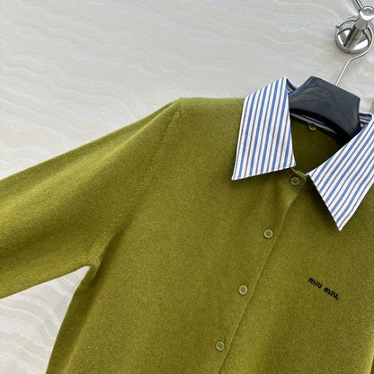 Miu 25fw all-match cardigan