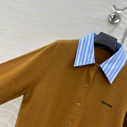 Miu 25fw all-match cardigan